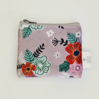 Pink Posies Coin Bag